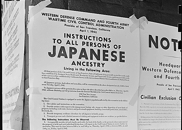 Korematsu v. United States decided