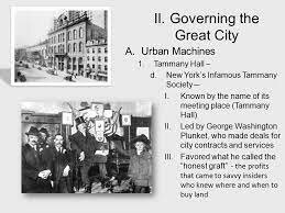 GOVERNING THE GREAT CITY