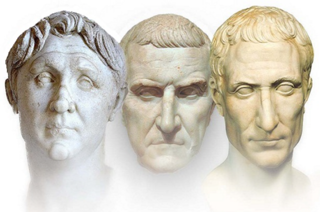 Julio Cesar, Gnaeus Pompey, Marco Craso