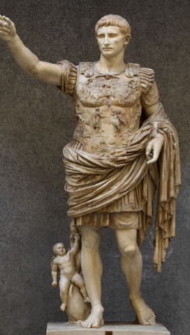 Octavio y Augusto Cesar