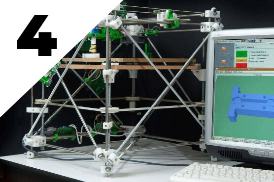 Es funda RepRap, la primera màquina de fabricació autoreplicant. Una iniciativa de codi obert que té com a objectiu construir una impressora 3D que pot imprimir la majoria dels seus components.