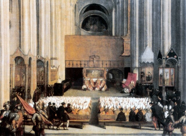 Primera sesión del Concilio de Trento