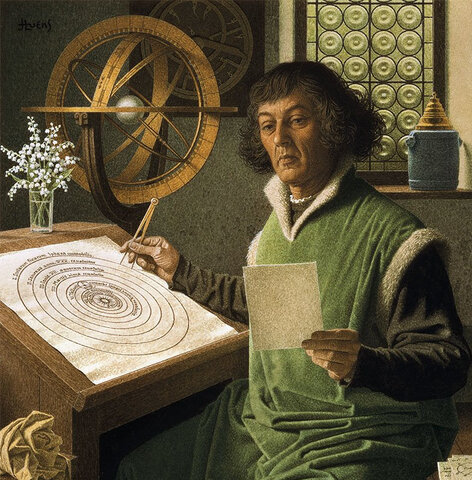 Mor Copèrnic, descobridor de la teoria heliocèntrica
