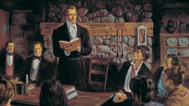 First Ever Church of Jesus Christ of Latter Day Saints Conference
