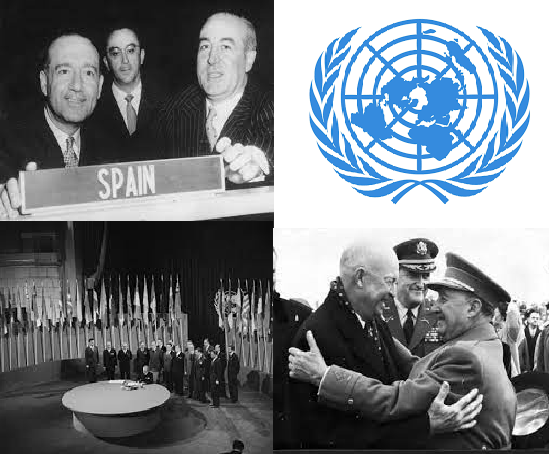 Entrada de España en la ONU