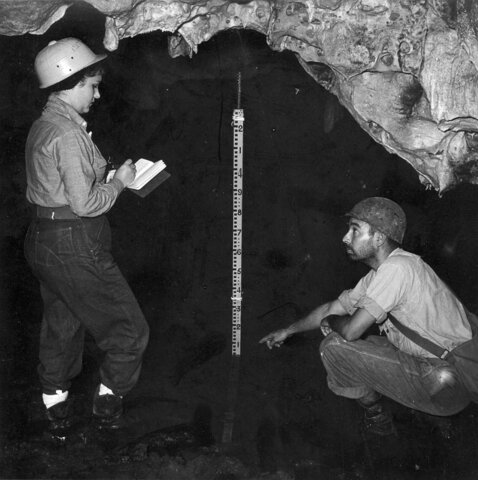 Expedición a Caguanes, como parte del plan para investigaciones geográficas de la provincia Las Villas