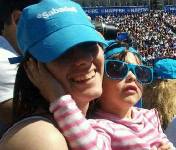 Vaig veure a Rafa Nadal Conde de godó. Vip