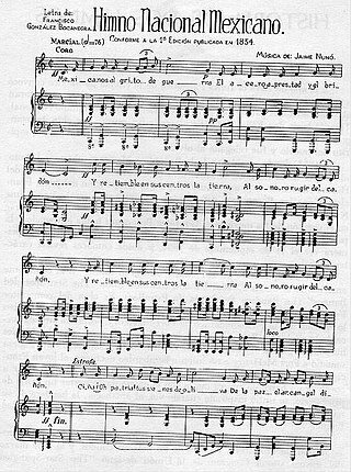 Himno Nacional Mexicano, Francisco González Bocanegra y Jaime Nunó