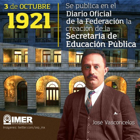 Creación de la Secretaría de Educación Pública