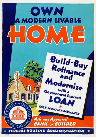Federal Housing Administration created