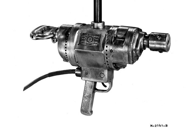 The First Portable Hand-Held Drill