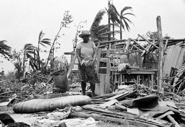 Hurricane Allen hits Haiti