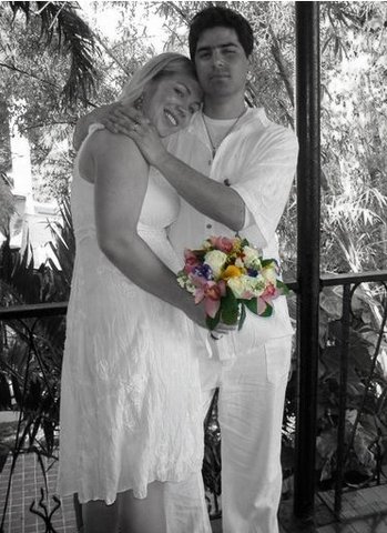 Married in Key West, FL at the Hemmingway House