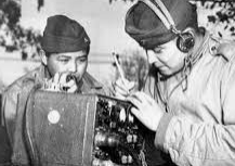 Navajo Code Talkers used