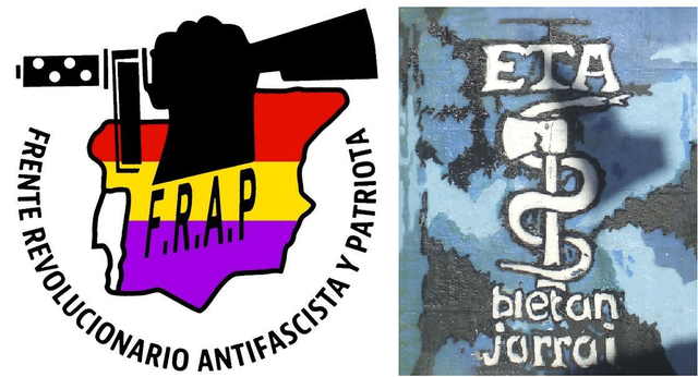 Grupos terroristas - FRAP y ETA
