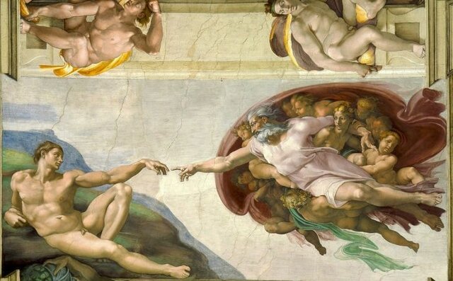 Miguel Angel finalitza les pintures de la capella