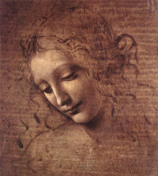 La Scapigliata, Da Vinci