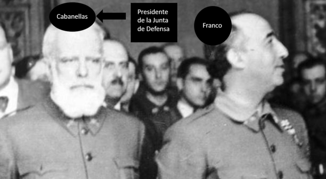 Nombramiento del general Franco como Jefe del Gobierno del Estado