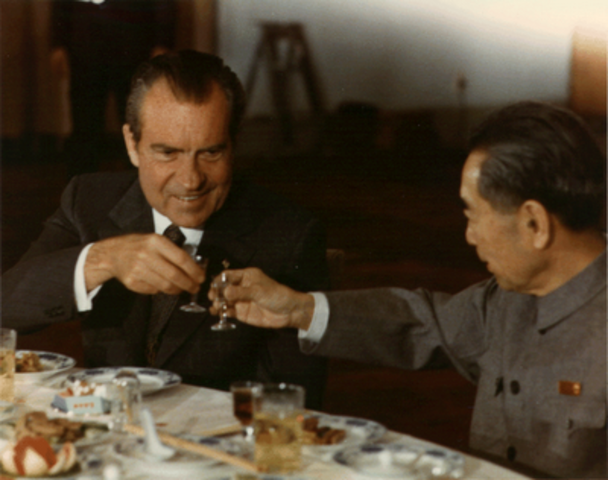 Nixon travels to People's Republic of China