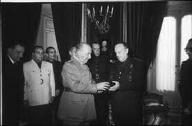 Congreso Nacional de Falange en Madrid.