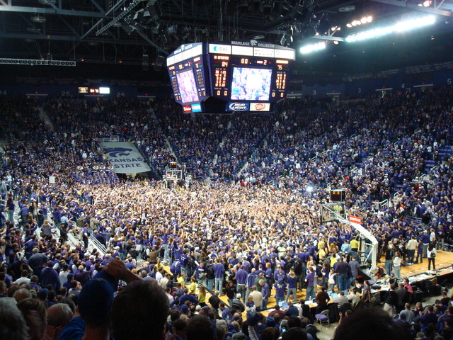 KSU beat KU in Basketball