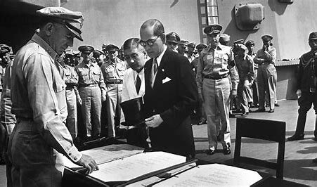 World War II ends with Japan's surrender