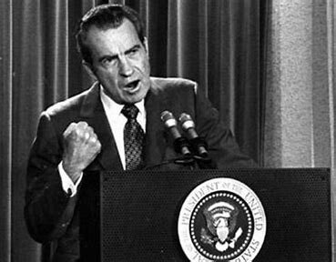 President Nixon delivers "silent majority" speech