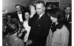 Lyndon B. Johnson Sworn In