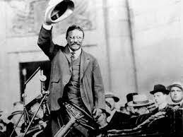 Teddy Roosevelt (TR) becomes President