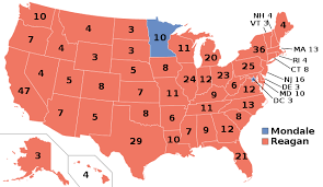 Ronald Reagan's Landslide Victory in 1984 Election