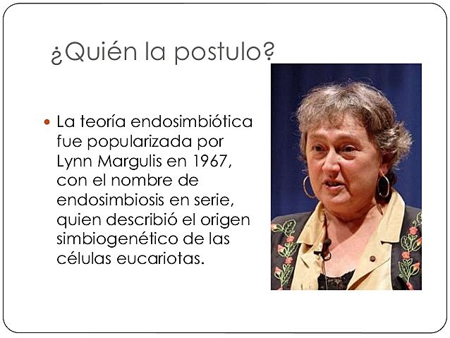 1967. Teoria endosimbiòtica.