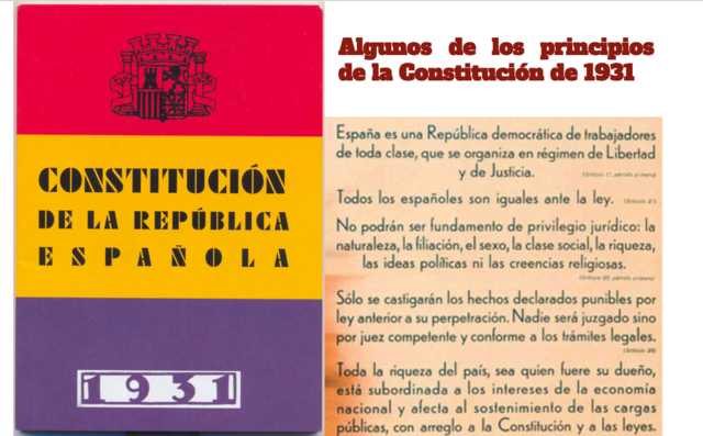 La Constitución de 1931