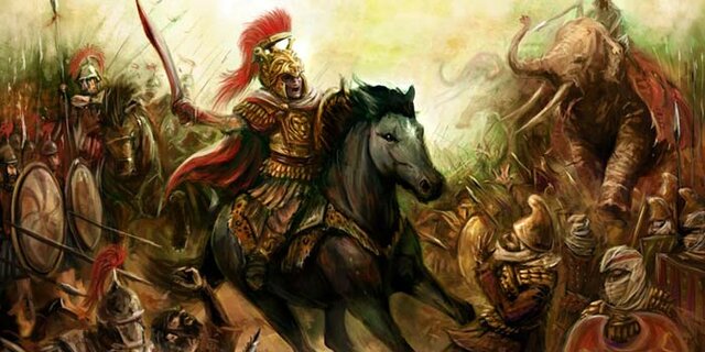 Alexandro Handiak Egipto konkistatu zuen