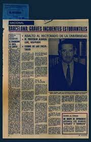 Asalto al Rectorado de la Universidad de Barcelona