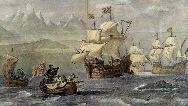 Magallanes descobreix un nou pas