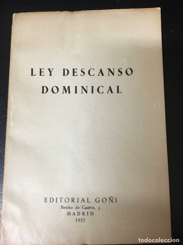Ley del Descanso Dominical