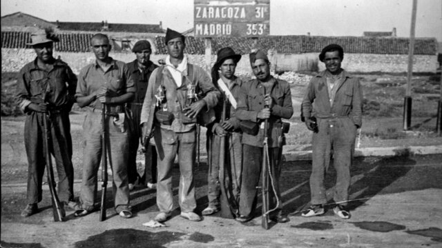 Gran ofensiva en el frente de Aragón