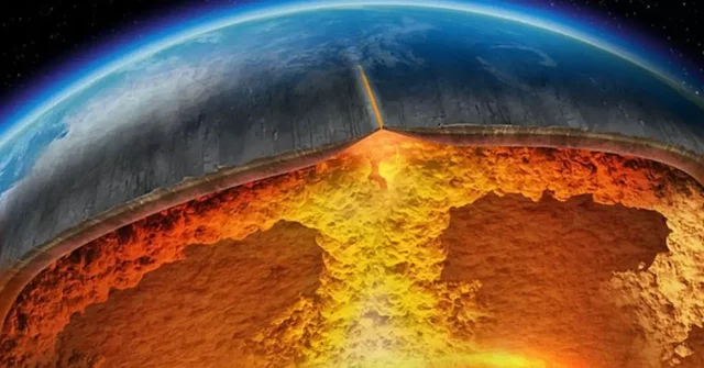 Formação de ilhas vulcânicas