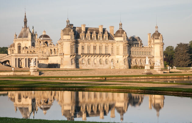 Salón de Monsieur le Prince en el Palacio de Chantilly. AUBERT