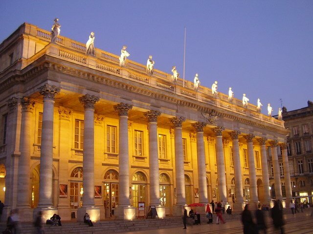 Gran Teatro de Burdeos. (Burdeos, Francia)