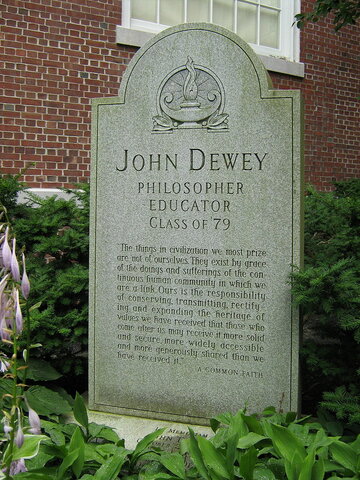 John Dewey's Dates and MLA citations