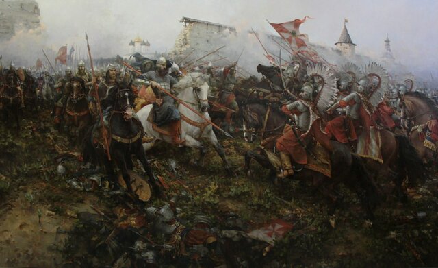 Начало войны с княжеством Литовским