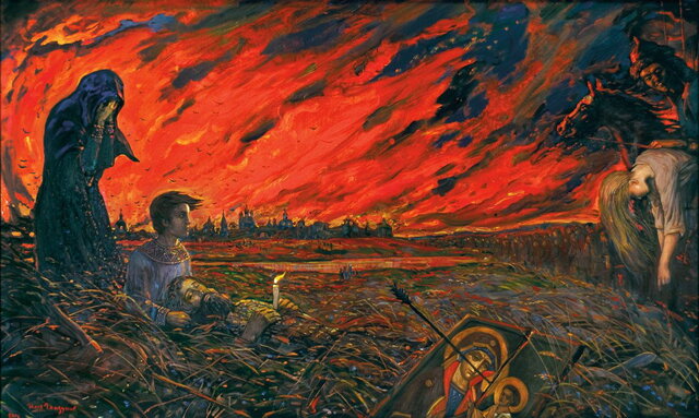 Сожжение Москвы татарами