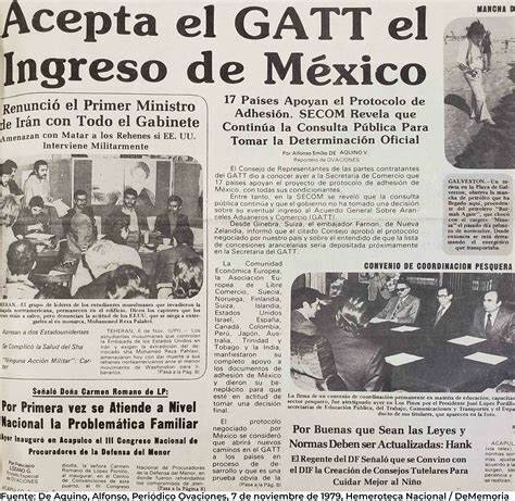 entra en vigor el GATT (Acuerdo General sobre Tarifas Aduaneras y Comercio).