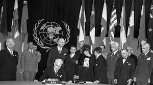 Carta fundacional de la O.N.U.