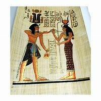 los egipcios y el papel