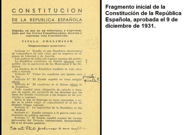 CONSTITUCIÓN DEL 31