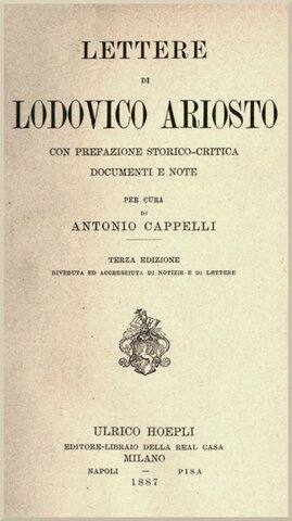 Pubblica l"'epistolario".