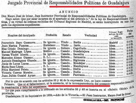 Ley de responsabilidades políticas