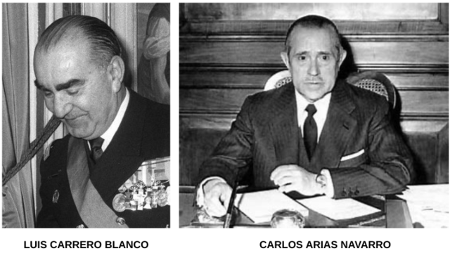 CARRERO BLANCO Y ARIAS NAVARRO